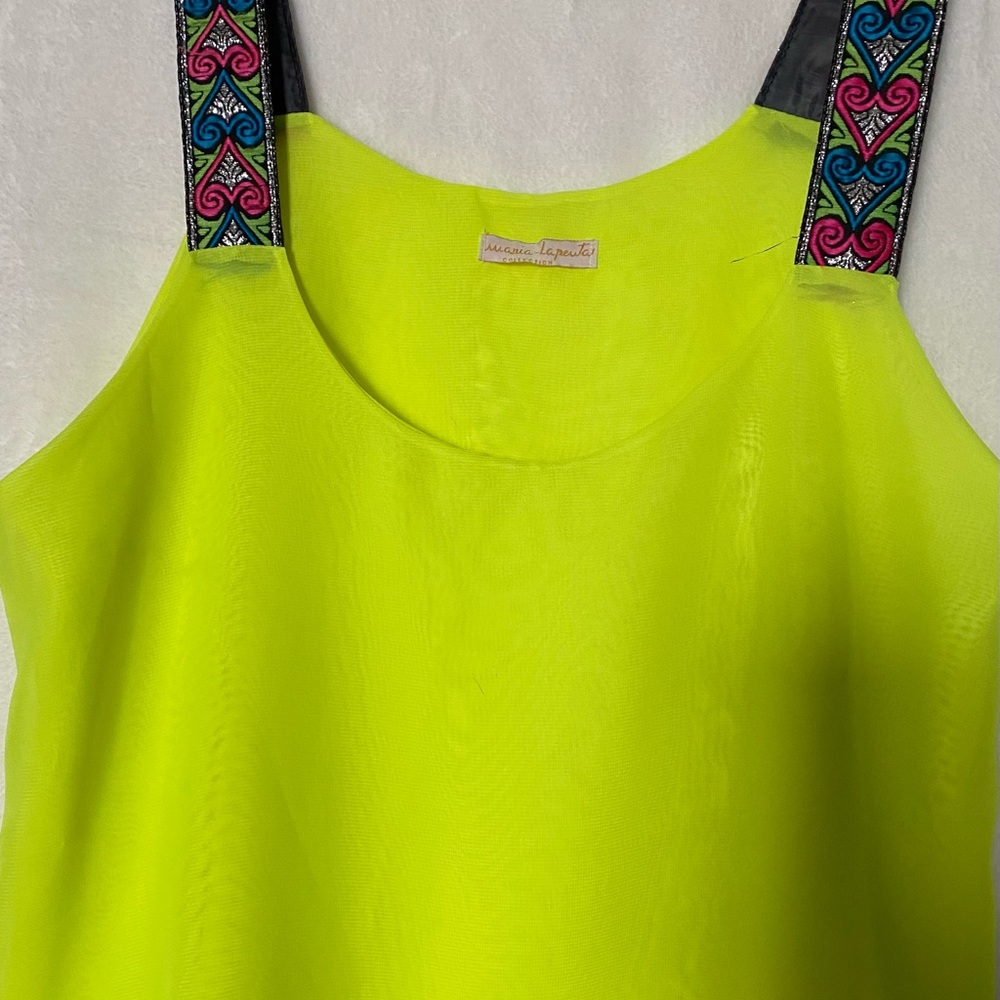 Semi-sheer top